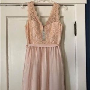 BHLDN dress in blush - NEW